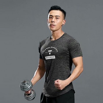 SXBJT925#阳离子运动跑步服T恤