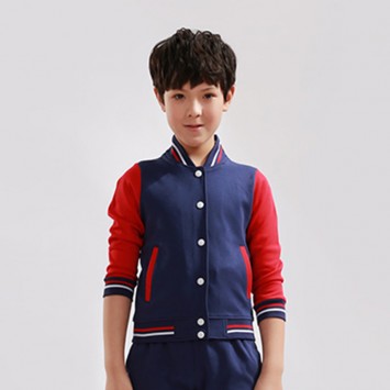 BLB212#儿童款奥代尔棉棒球服套装