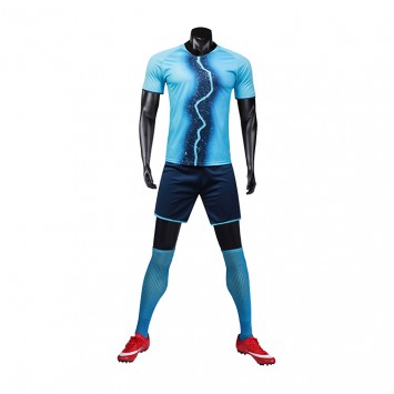 XBLB1907#光板足球服运动套装