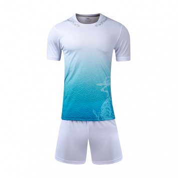 SXLT1701#儿童款光板足球服套装训练服