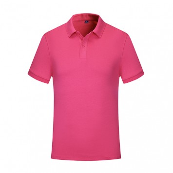 XBHD1328#纯色翻领短袖POLO衫