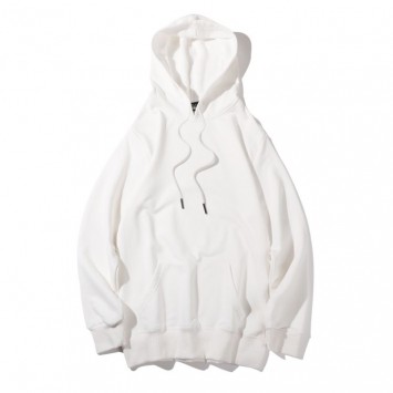 HXW3501#400g双面纯棉连帽毛圈卫衣