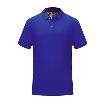 MLD1903#桑蚕丝经典珠地翻领短袖