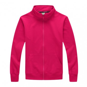 WFSH208#韩国四面弹立领卫衣