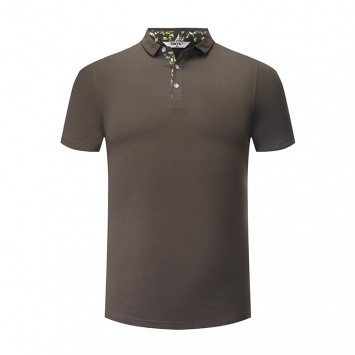 WFSA064#男款青花翻领短袖POLO衫