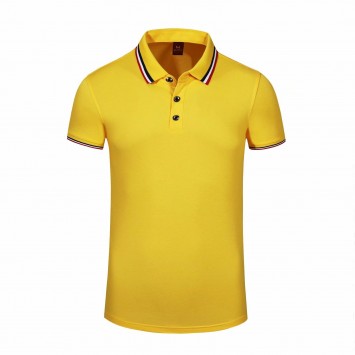 PQX803#间色领短袖短袖POLO衫