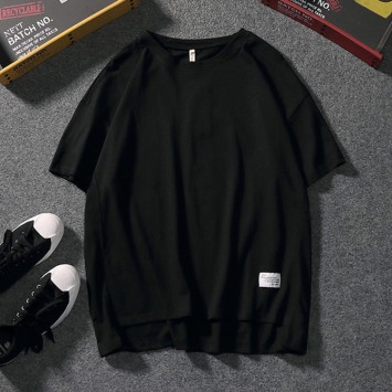 CPM030#纯棉面料圆领短袖T恤衫