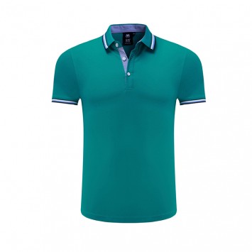 PHL8888#新兰棉翻领短袖POLO衫