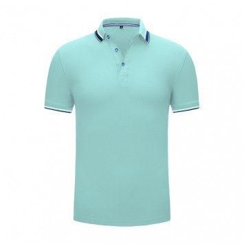 MJYP7118#铜氨珠地翻领短袖POLO衫