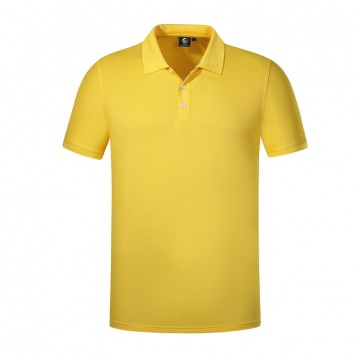 PTS601#纯色丝光珠地短袖