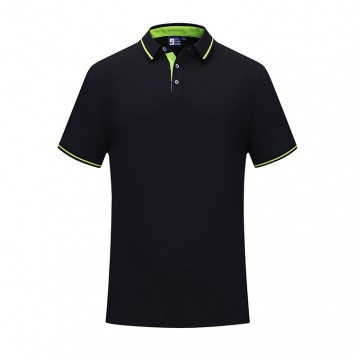 MLD1901#桑蚕丝经典珠地翻领短袖