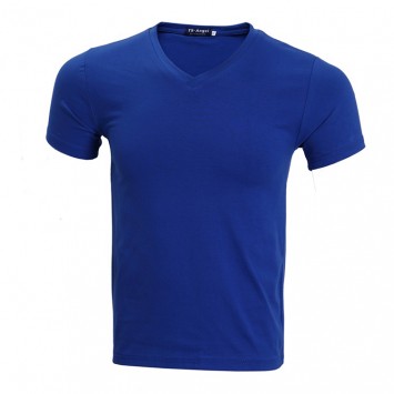 TTS024#莱卡V领短袖