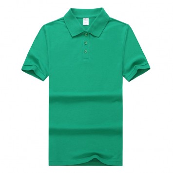 BMY200C#女款珂桠220克纯棉翻领POLO