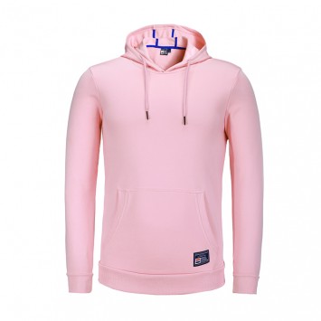 MJYP7887#丝光棉毛圈带帽套头卫衣