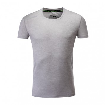 WFS7115#阳离子圆领短袖T恤衫