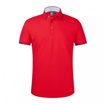 WFSA137#陶瓷桑蚕丝翻领短袖