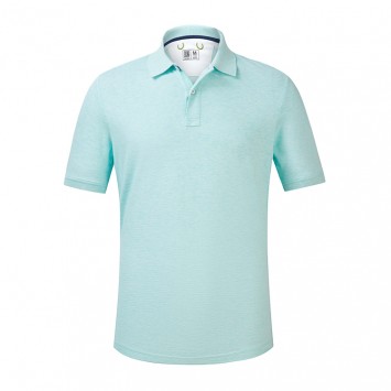 HLXH7015#纯棉翻领短袖POLO衫
