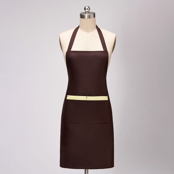 WFS7313#工装呢挂脖围裙