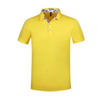 PSH231#天丝纯棉百家背翻领