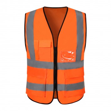 MWH012#口袋燕尾反光马甲