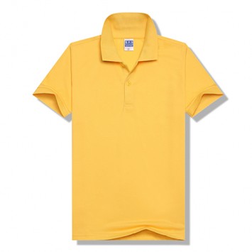 HBT3302#丝光棉珠地翻领