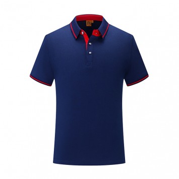 WFS7991#男款少年锦时翻领POLO衫