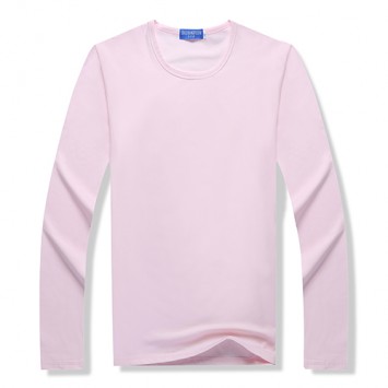 HBT1105#女款莫代尔长袖纯色圆领