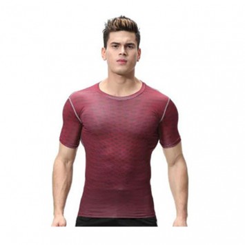 SXBJT368#男款运动速干面料紧身衣