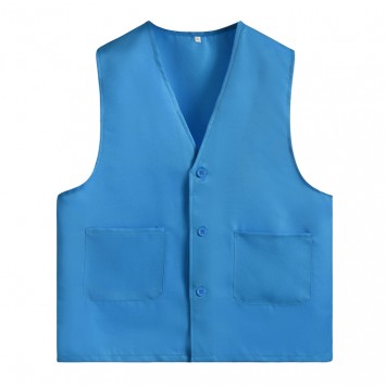 WHVM025#制服呢贴兜平角马甲