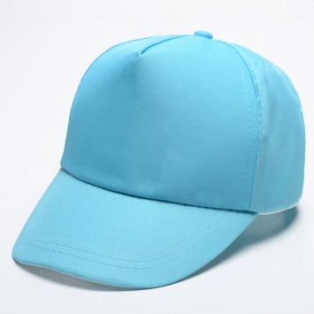 HBZMM1-7#儿童款涤纶七孔调节扣广告帽子