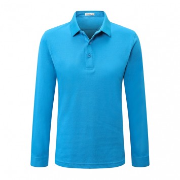 WFSL7883#经典长袖翻领POLO衫