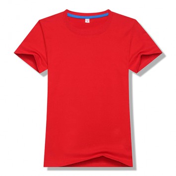 HBT2213#女款精梳棉短袖圆领