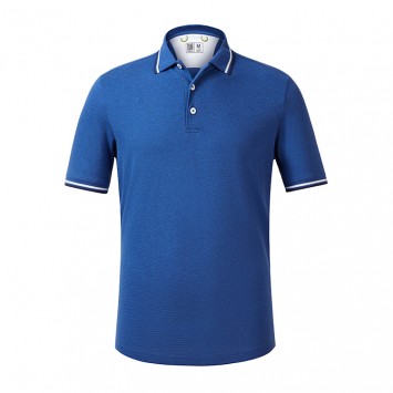 HLXH7010#纯棉翻领短袖POLO衫