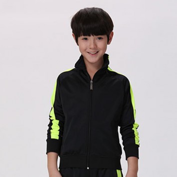 YLB204#儿童款金光绒冬款运动套装