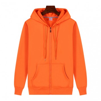 ZRYL5001#丝光摇粒绒拉链卫衣