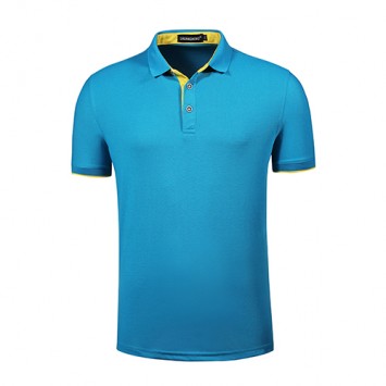 PSH221#爽肤纺短袖翻领POLO衫