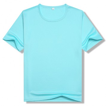 HBT2209#儿童款速干纯色圆领T恤