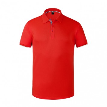 WFSA123#NBA速干面料翻领短袖