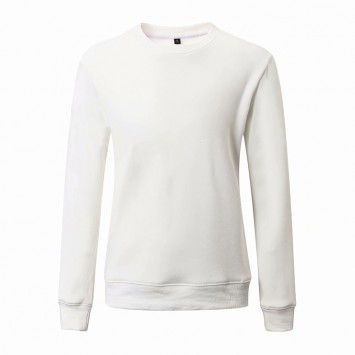 WFSH7886#圆领不倒绒面料卫衣