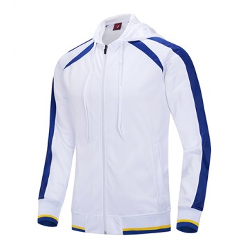 YWD900#金光绒带帽外套运动服