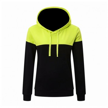 WFSH8002#全棉毛圈拼色套头卫衣