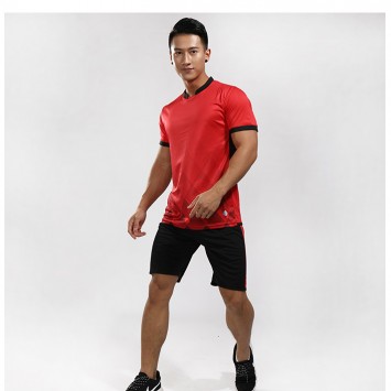 XBLB1606#光板足球服运动套装