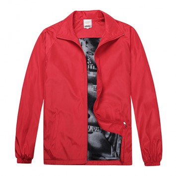 FSH317#金丝绒立领风衣外套